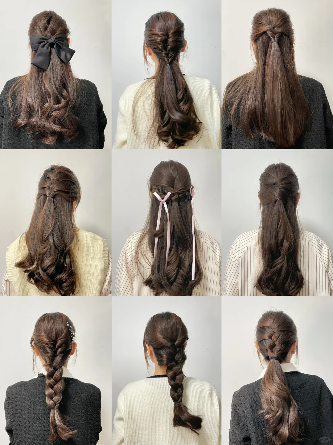 ⑨款发型合集大放送~各种各样的发型都有