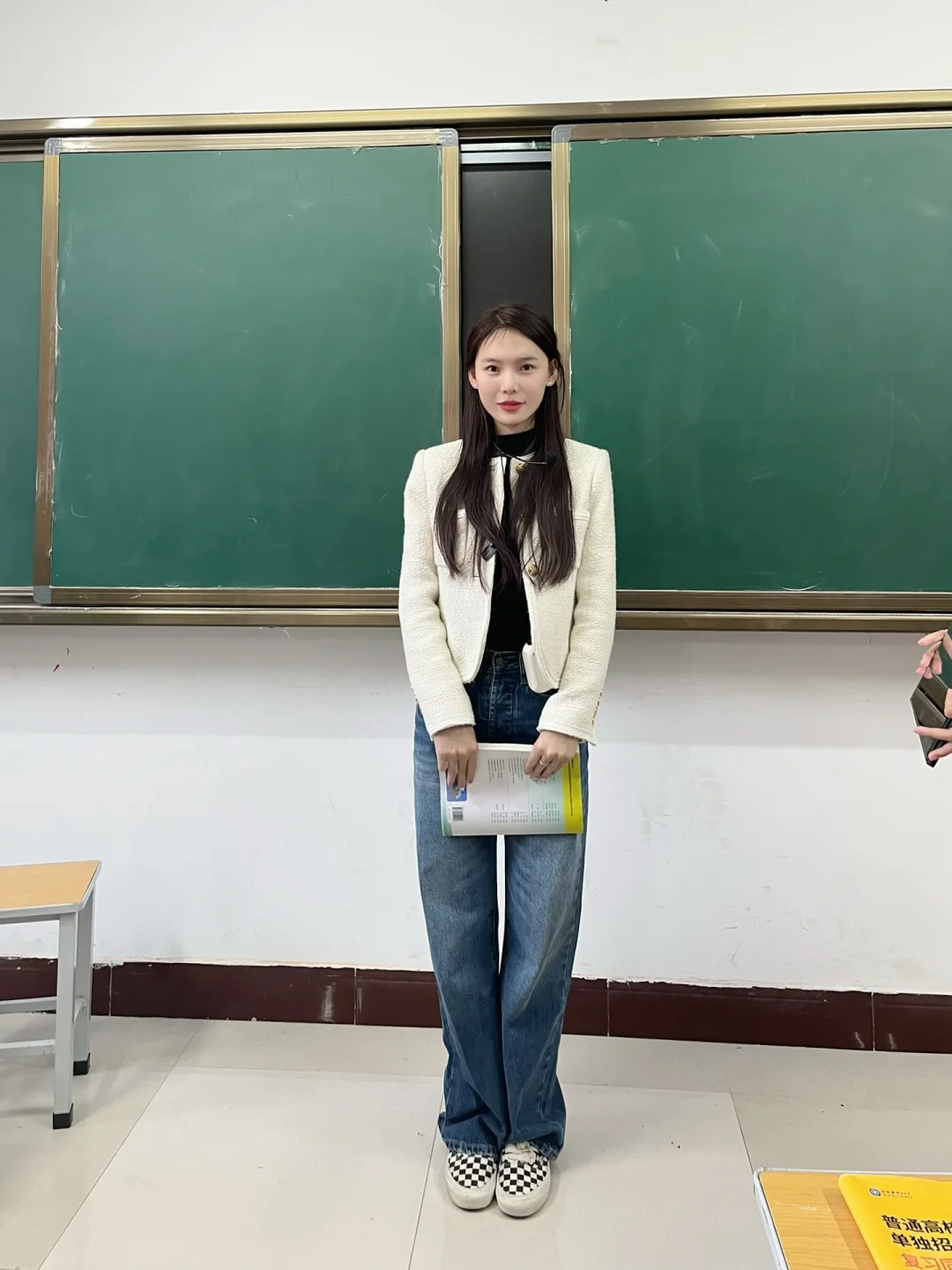 我的政治老师也太温柔了