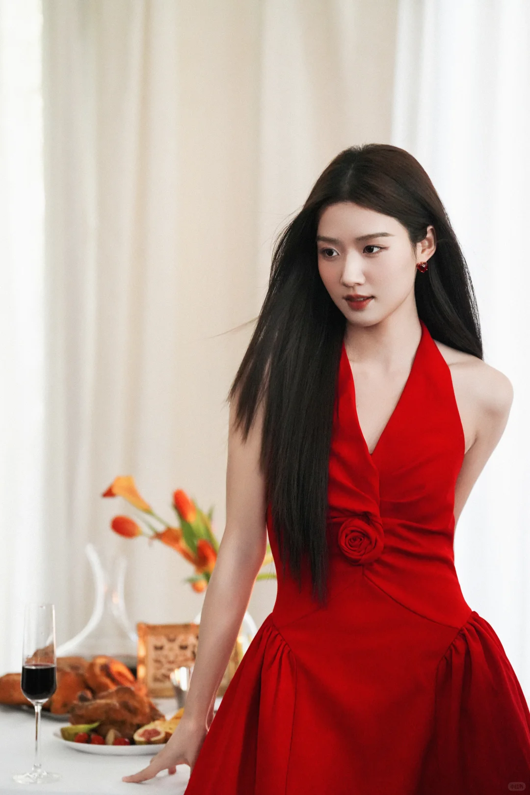 卢昱晓|《入青云》剧宣❤冷艳魅惑的红玫瑰