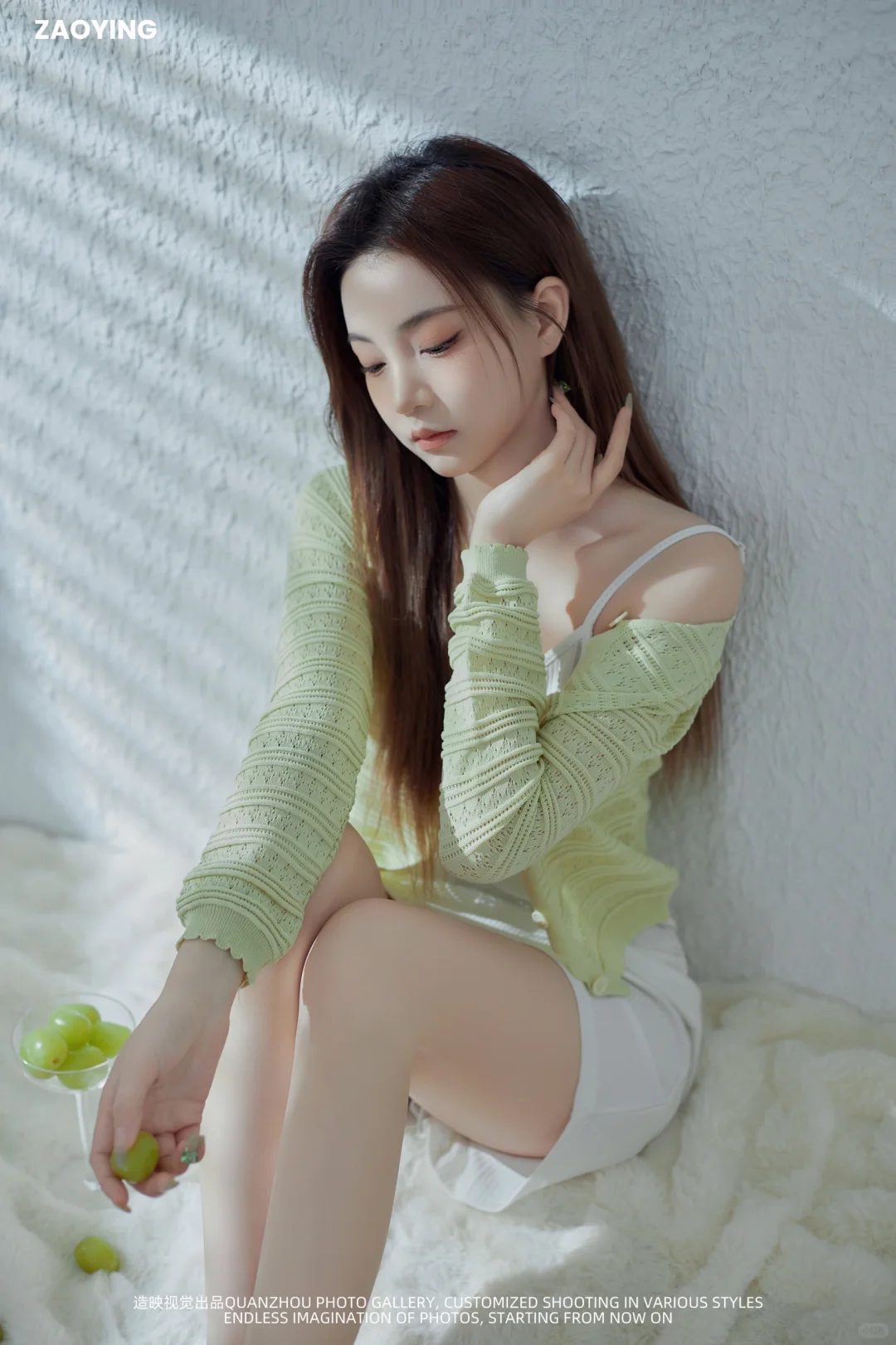 夏之提少女写真🍃绿色和夏天也太配了