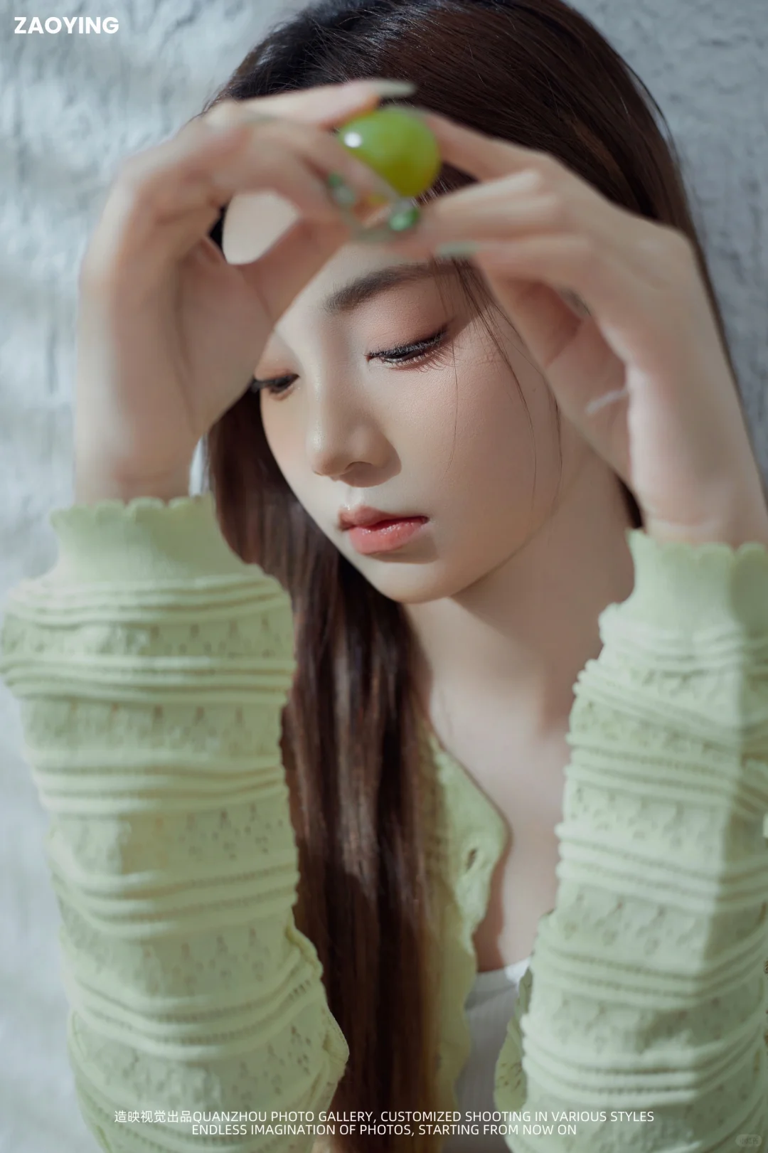 夏之提少女写真🍃绿色和夏天也太配了