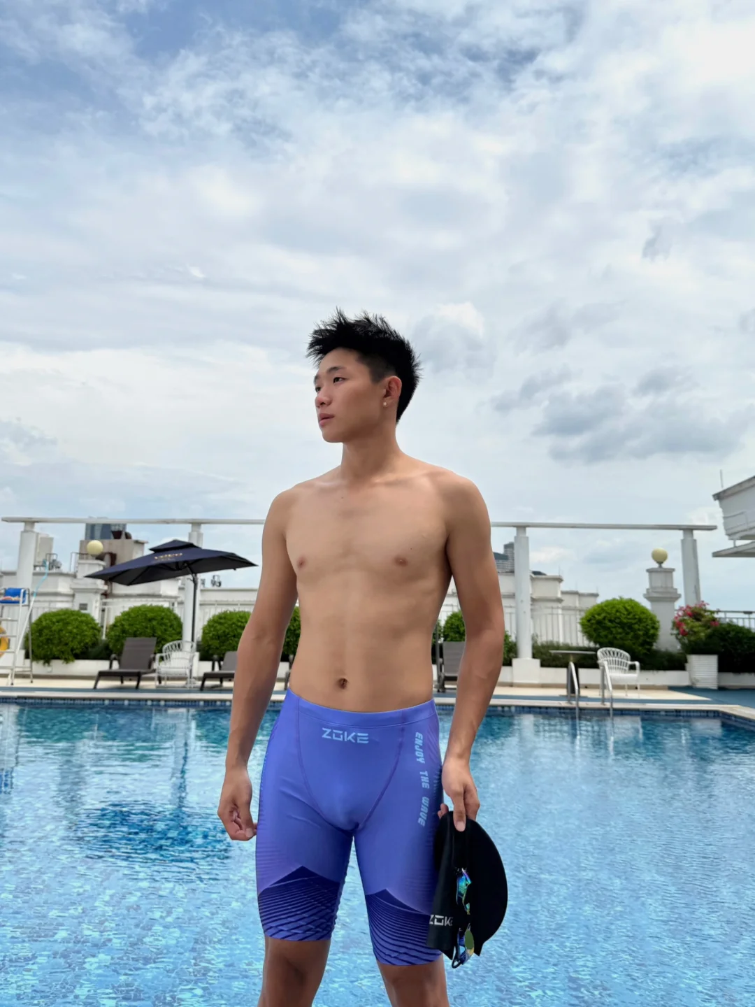 大学生游泳的快乐🏊