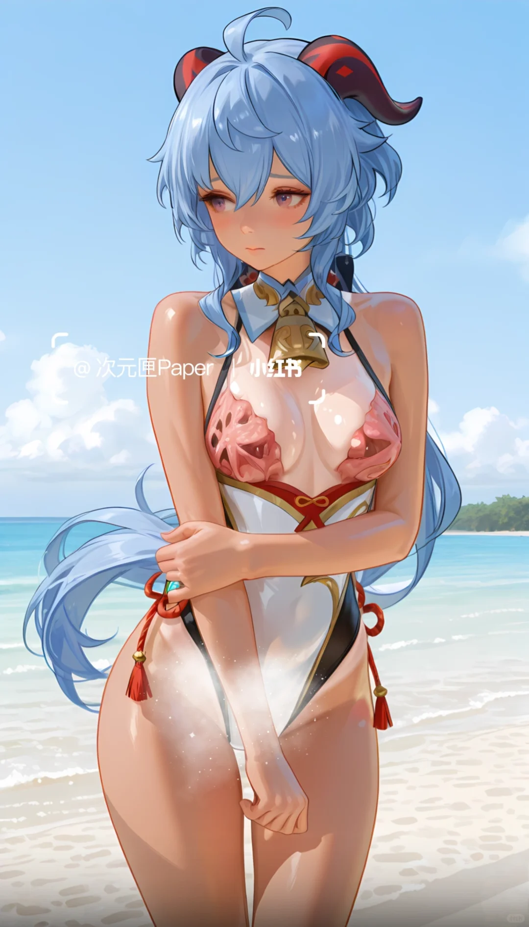 泳装‖甘雨