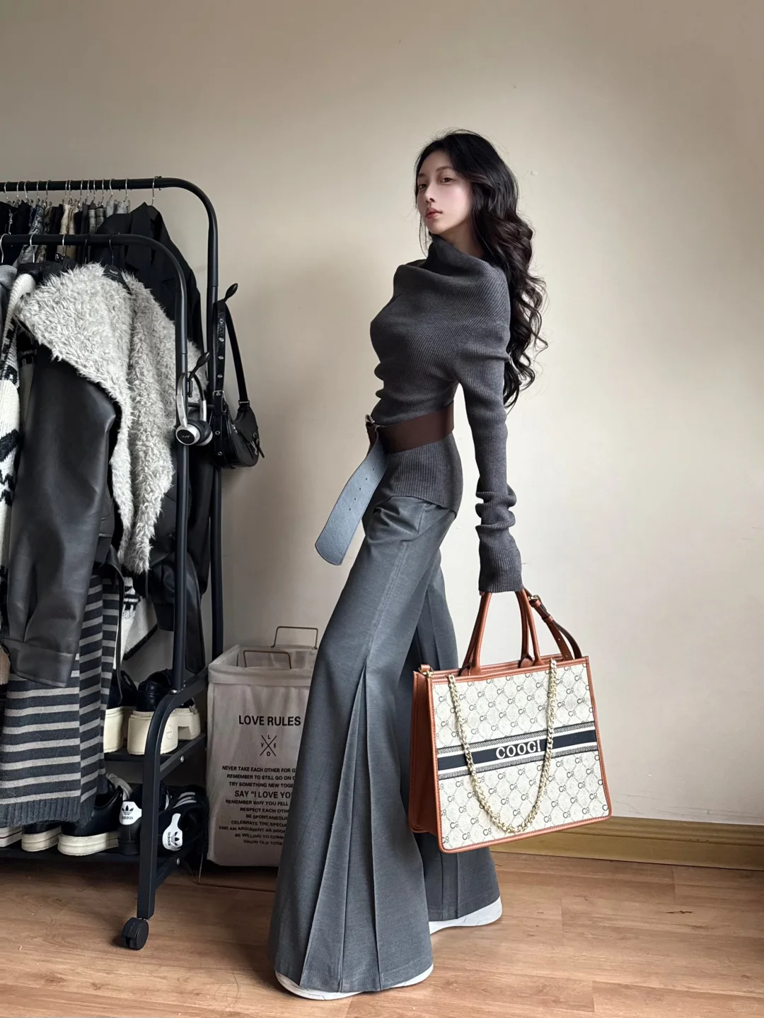 啊啊啊啊啊灰色系套装好有质感!!!