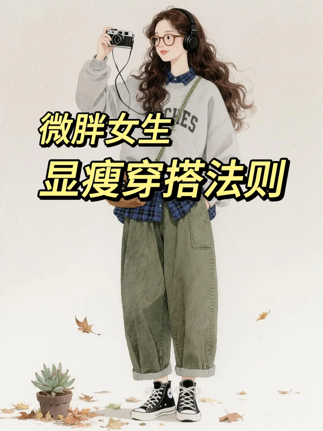 微胖女生显瘦穿搭