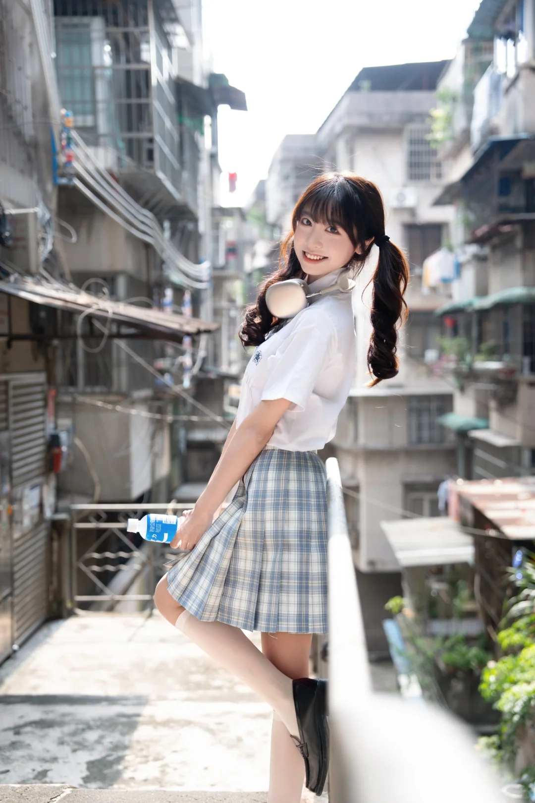 黄昏下的质感jk