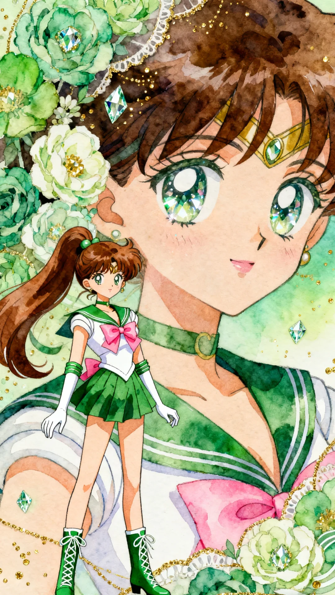 美少女战士_木野真琴_水彩花语