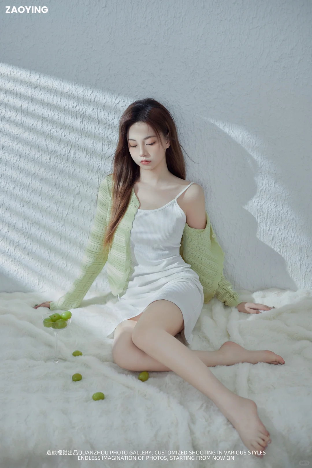 夏之提少女写真🍃绿色和夏天也太配了