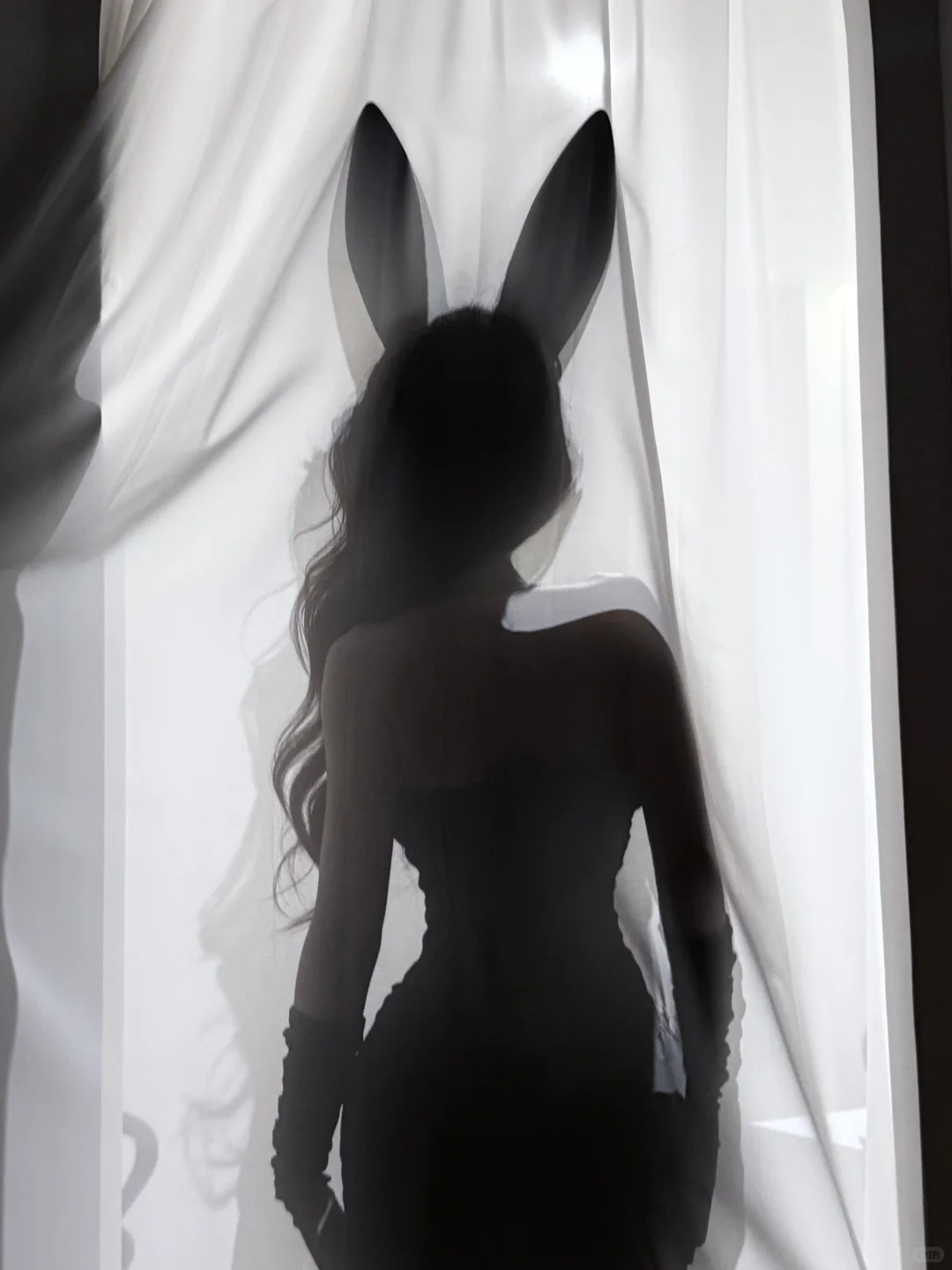 谁能抗拒暗黑系兔女郎的致命吸引力?🐰⚫️