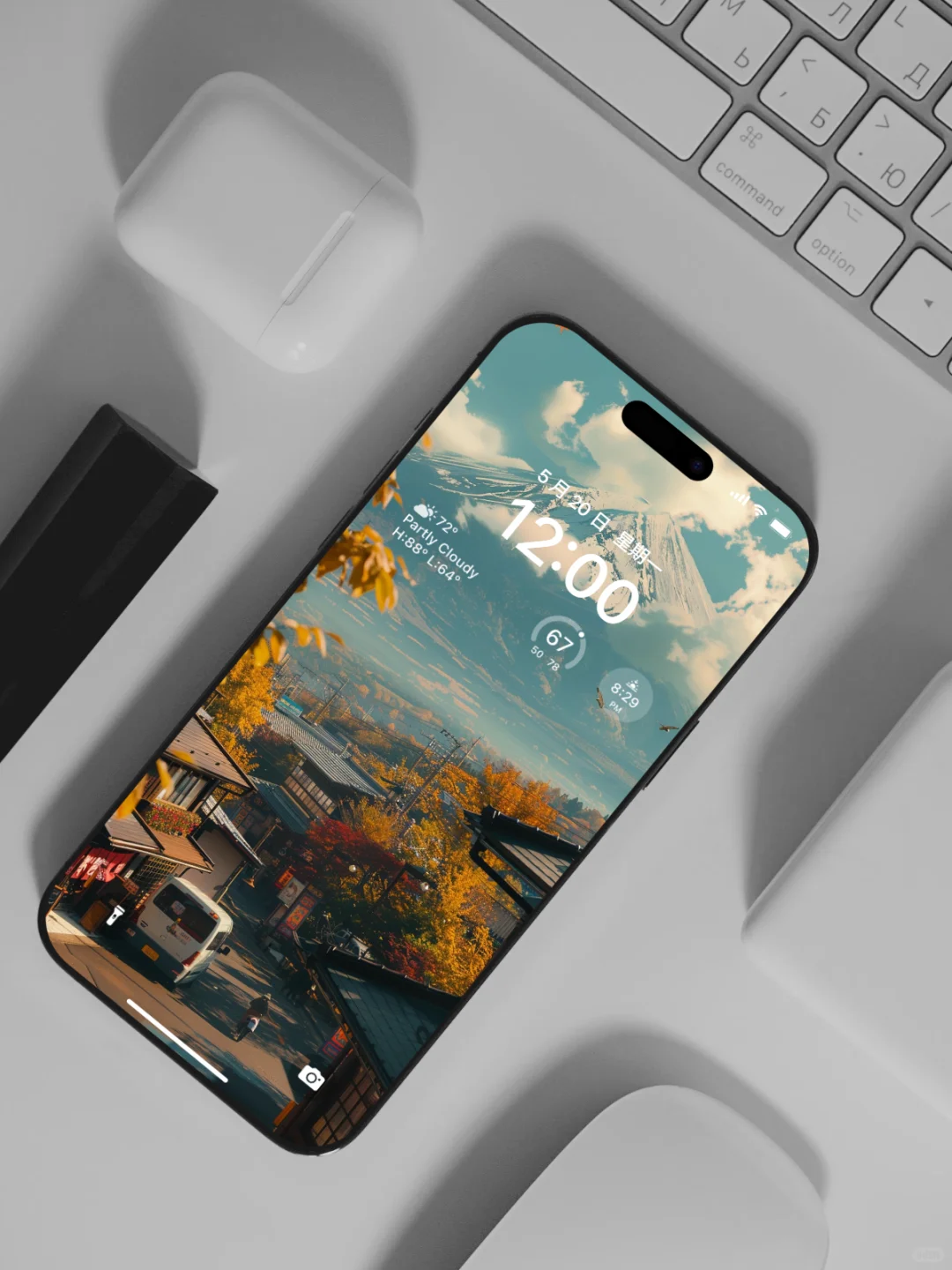 210｜风景壁纸｜富士山下