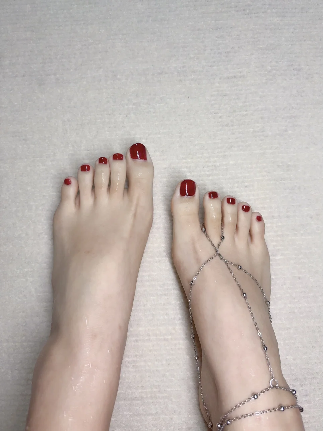 🍒红色美甲