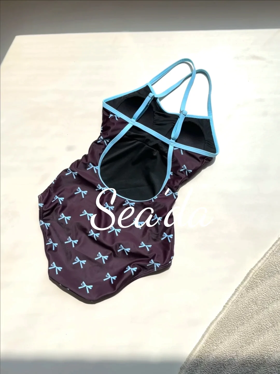 ❗️新品|黑巧蝴蝶结🎀 泳衣🩱好高级啊谁懂!