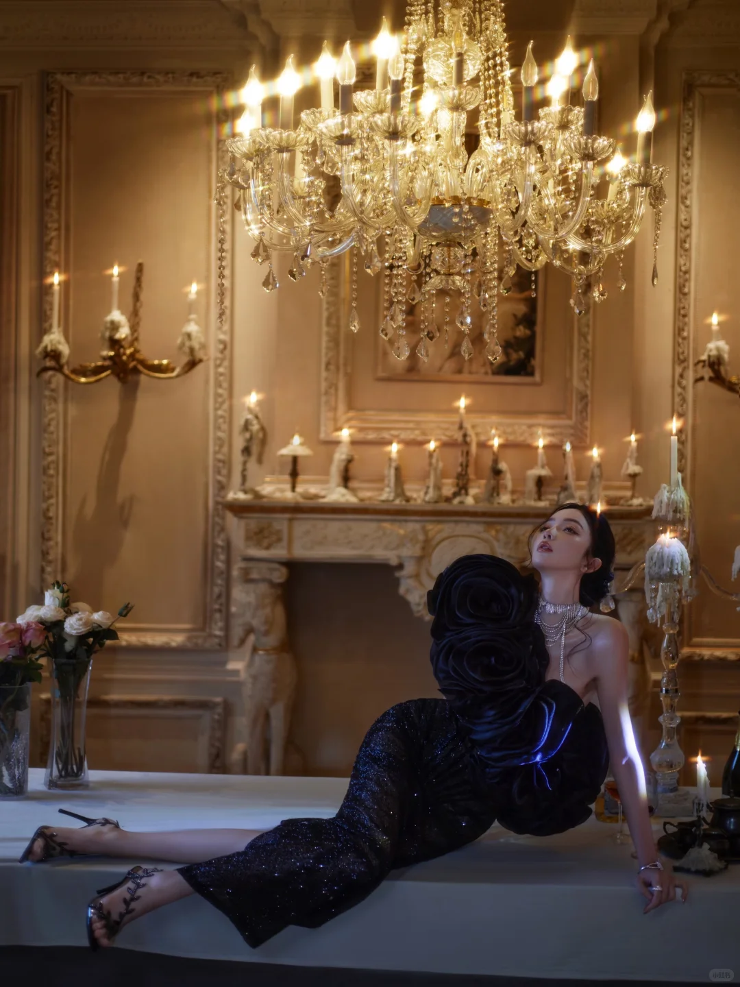 “ 天生的尤物从不欲擒故纵 ” 黑色玫瑰🖤