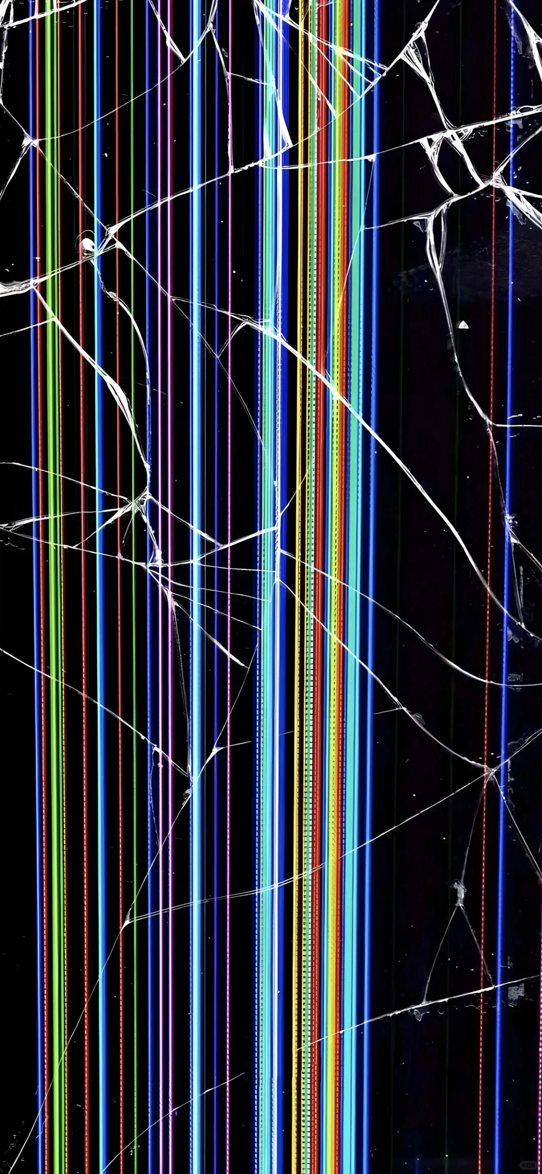 ✅手机屏幕破碎感壁纸