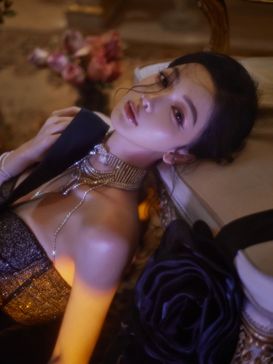 “ 天生的尤物从不欲擒故纵 ” 黑色玫瑰🖤