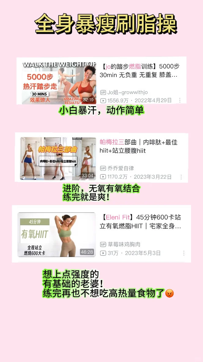 分享微胖女如何走向薄肌(左滑我的变化过程)