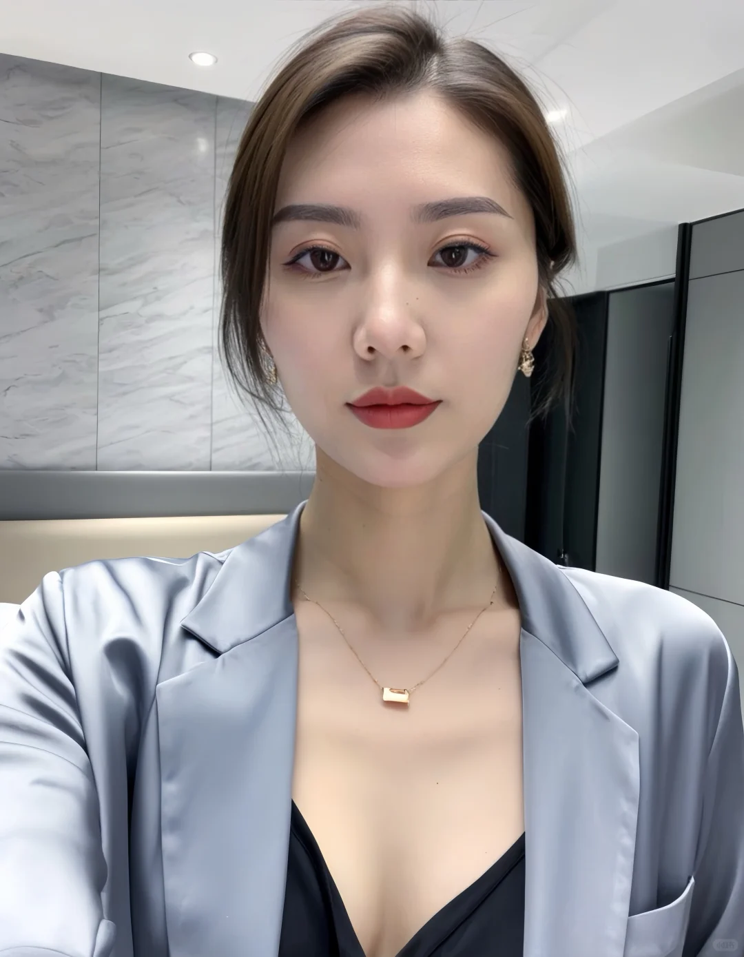 气质不靠滤镜，全靠颜值