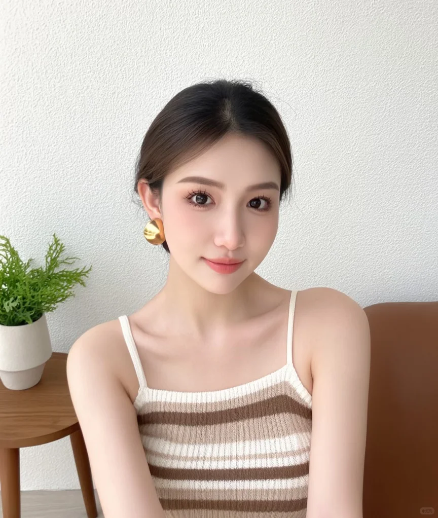 30+小姐姐，气质不靠滤镜，全靠自己~
