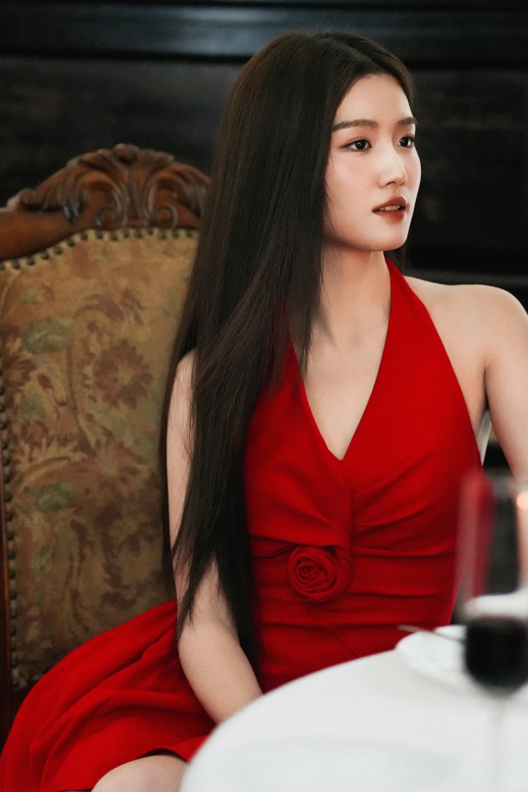 卢昱晓|《入青云》剧宣❤冷艳魅惑的红玫瑰