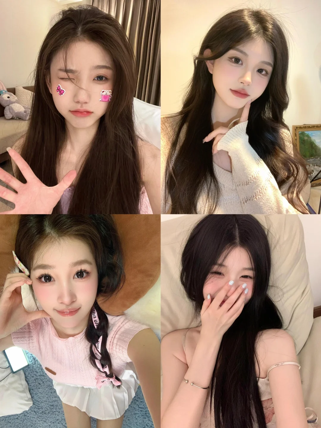 存一些又存又欲的自拍姿势！