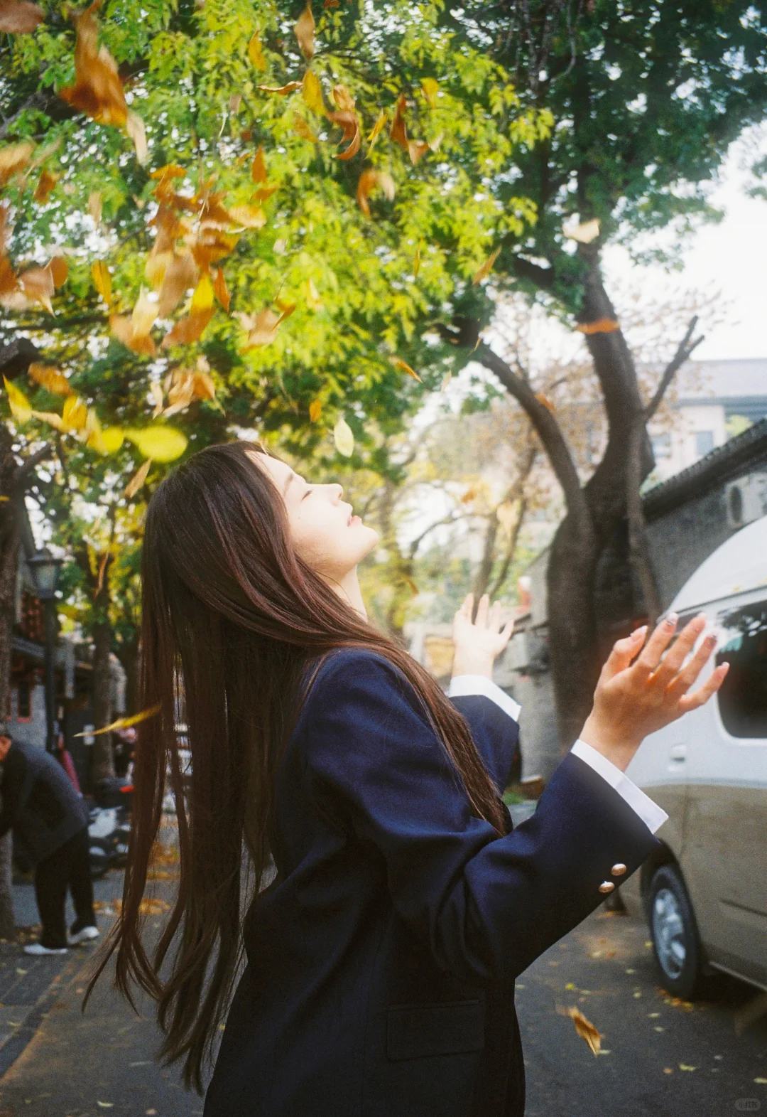 北京胡同胶片写真女摄🍂来北京一定要拍胡同