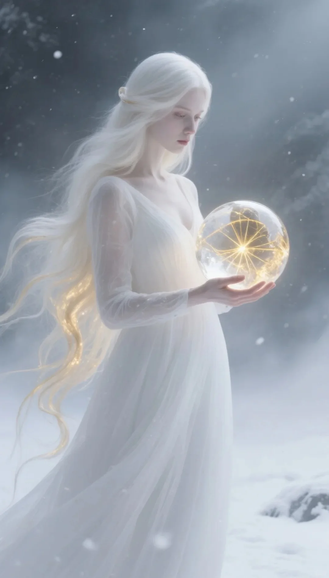 纯洁与魔法的交织,光之女神