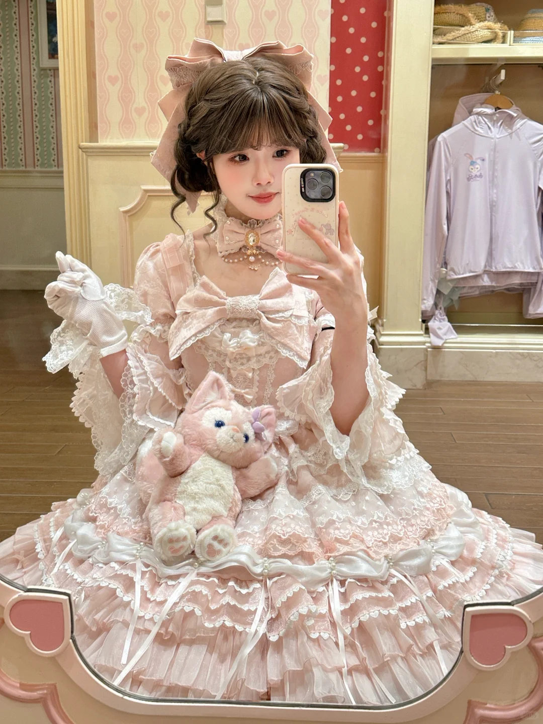 论迪士尼的粉色系lolita 的💯适配度~