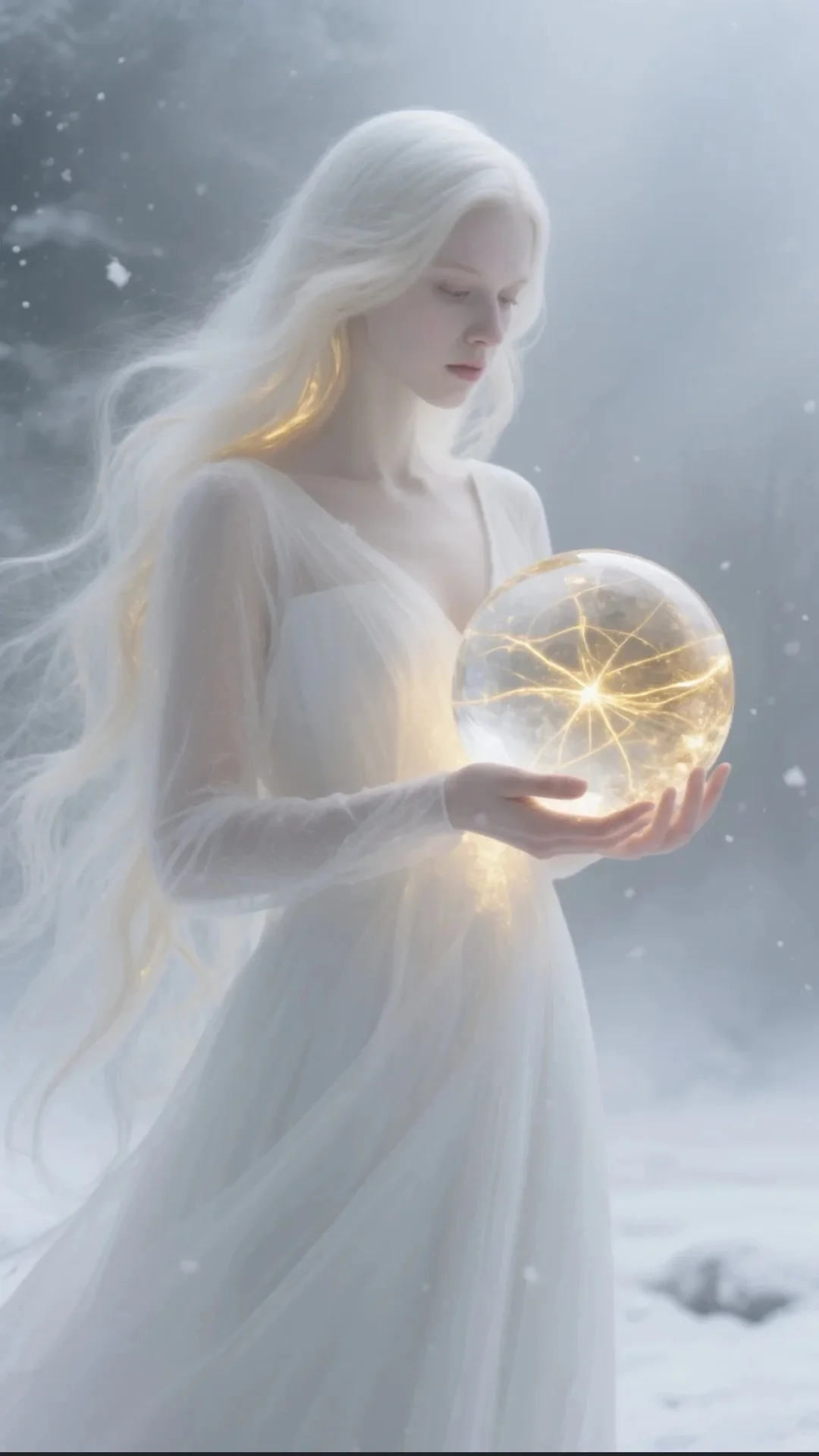 纯洁与魔法的交织,光之女神