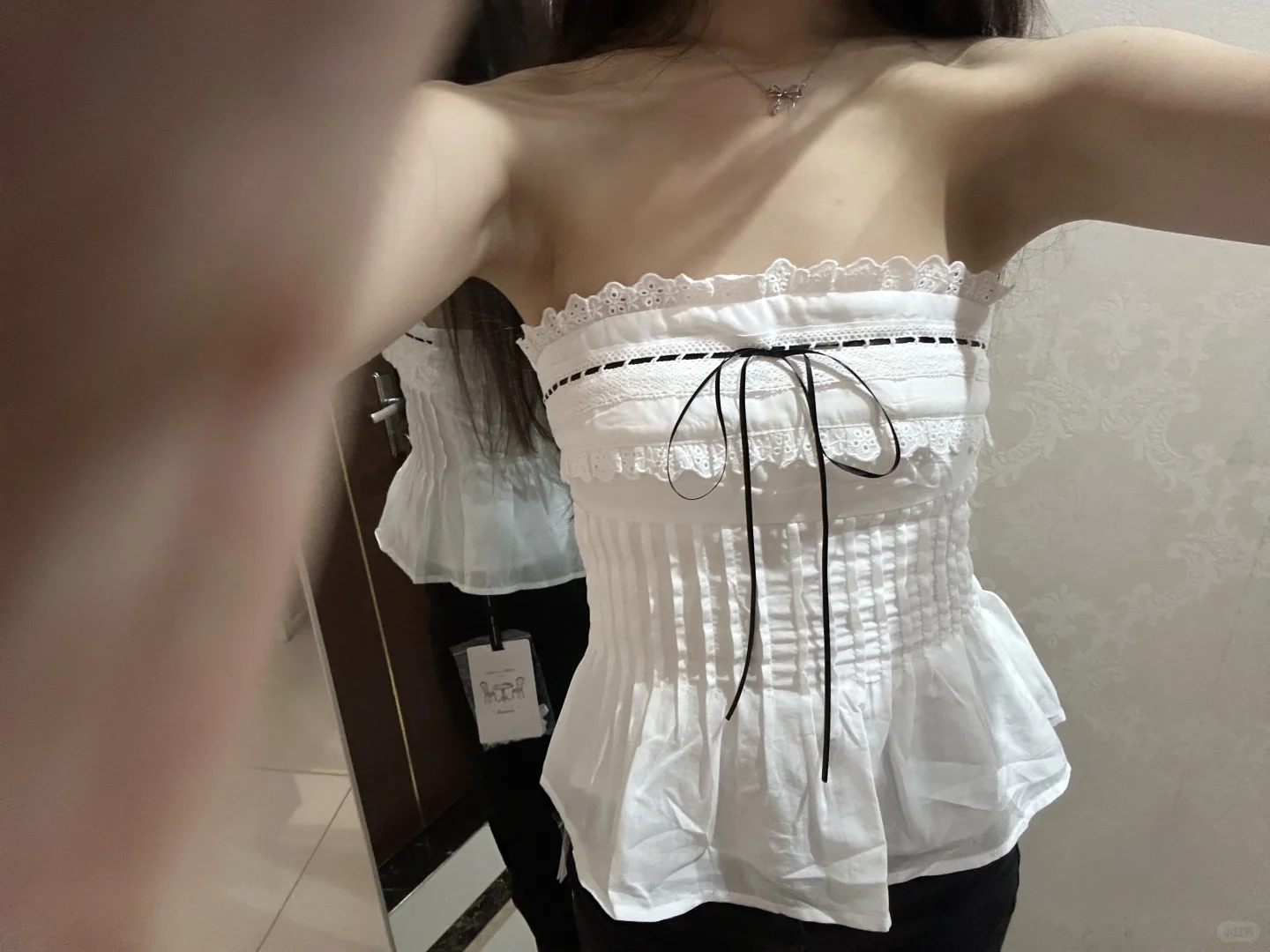 🙋🏻‍♀️没人看我也要发 4件蕾丝抹胸测评！