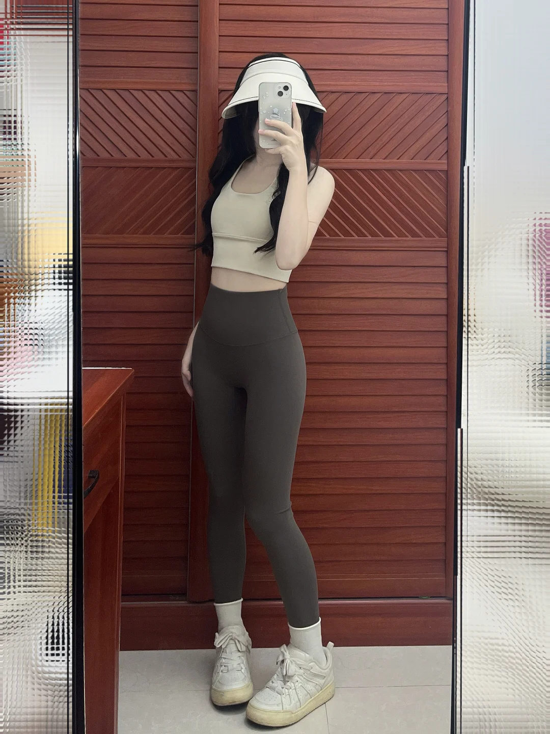 146/74小个子 提臀瑜伽裤溜达休闲穿搭