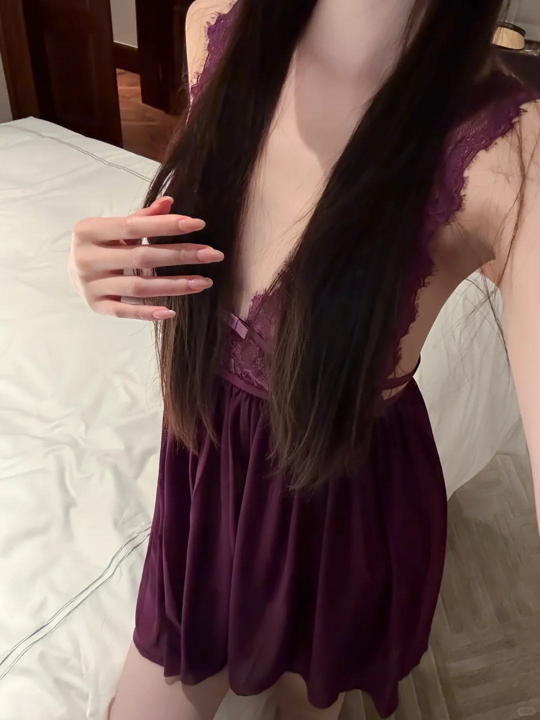 被这条睡裙美得三魂五荡的!!😍