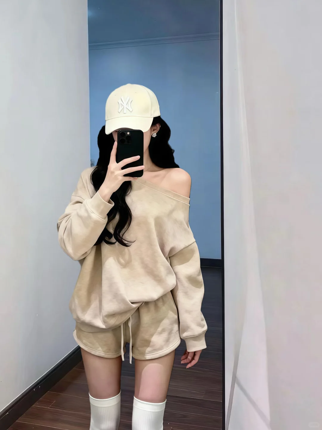慵懒纯欲风套装 谁穿谁迷糊的早秋小心机