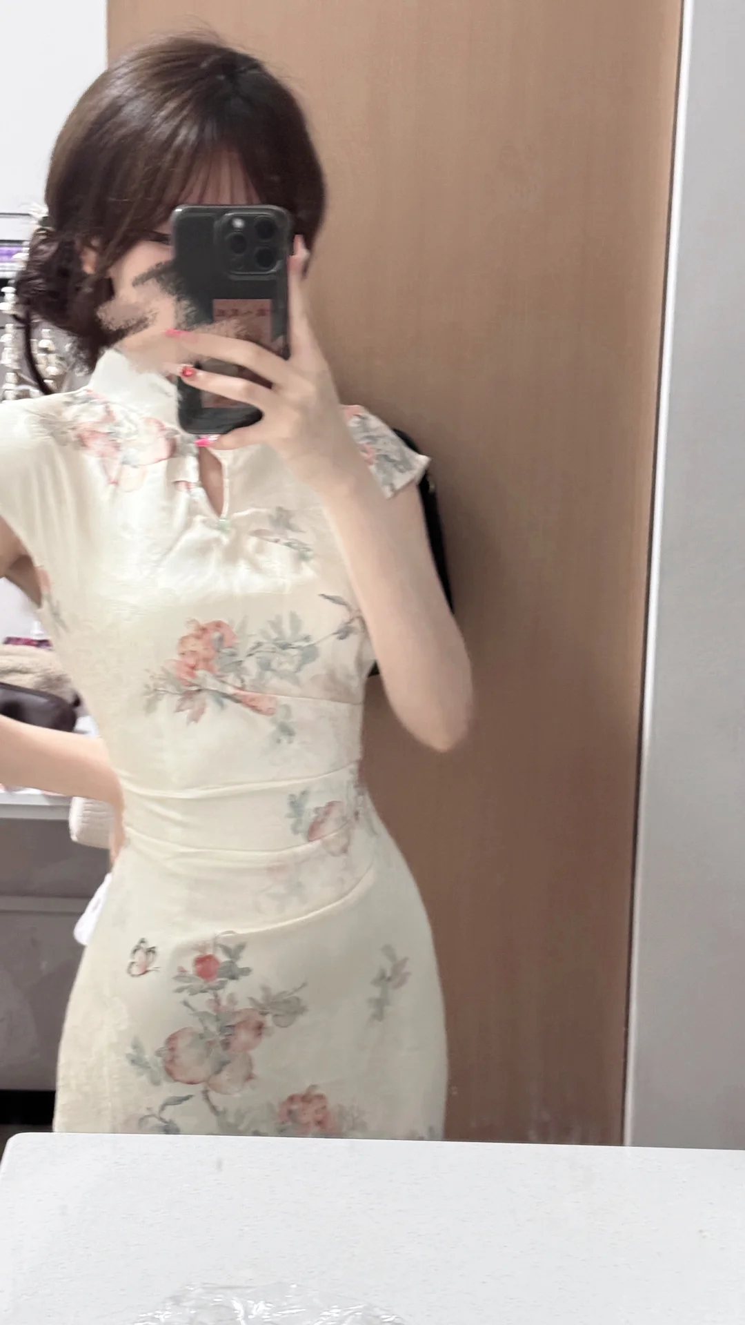 普通人第一次穿旗袍