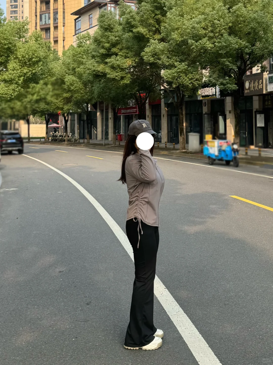 上午穿这套跟crush跑步被夸了!!瘦!!