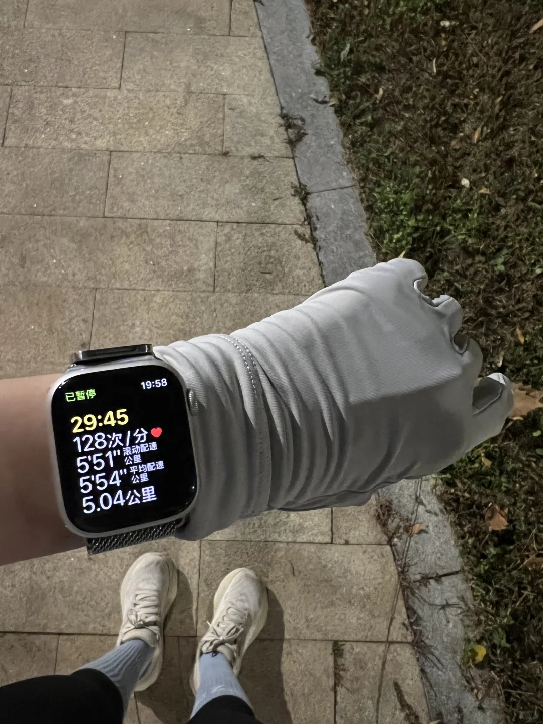 夜跑5km|就这样毫无征兆的破6了