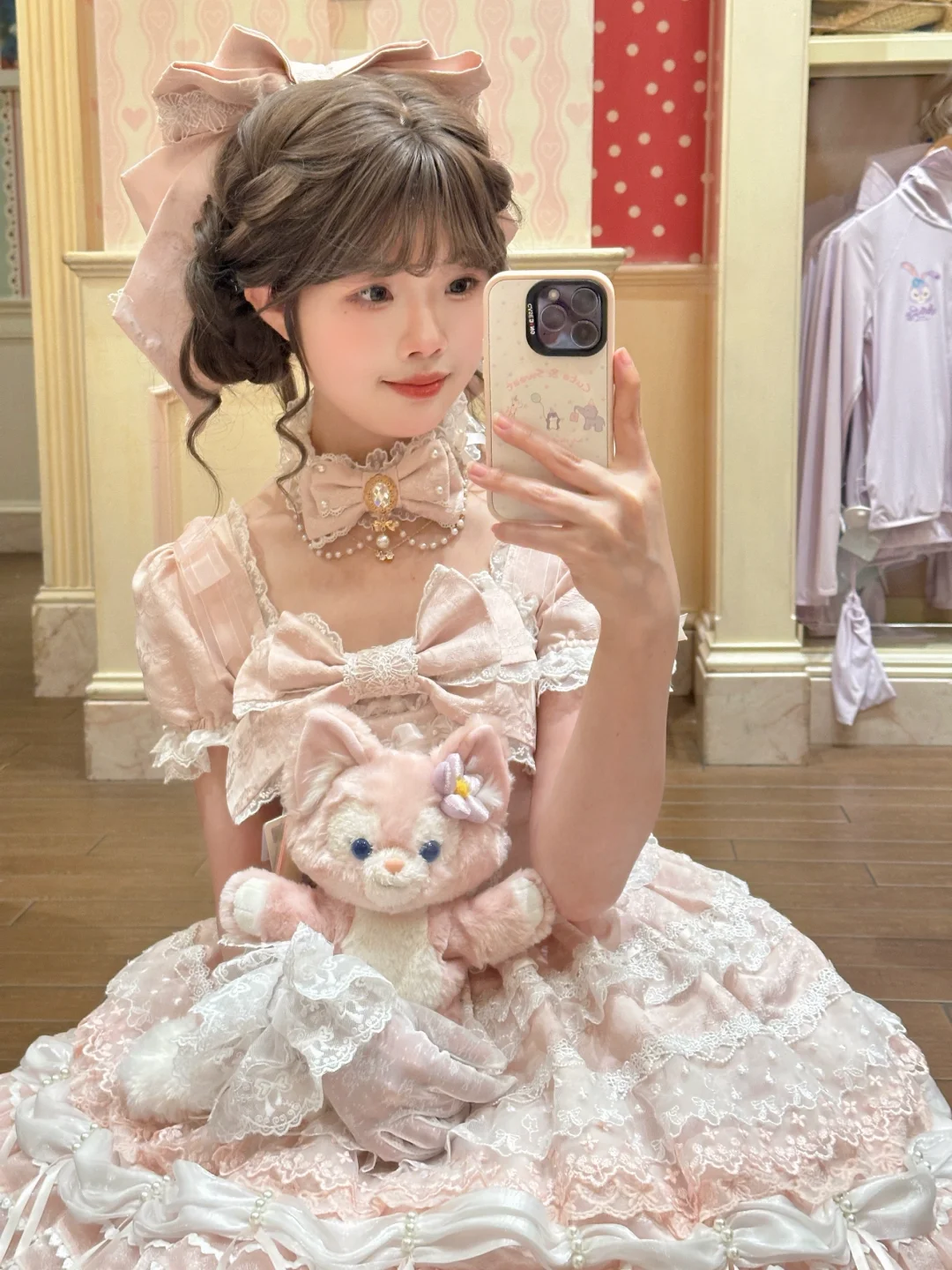 论迪士尼的粉色系lolita 的💯适配度~