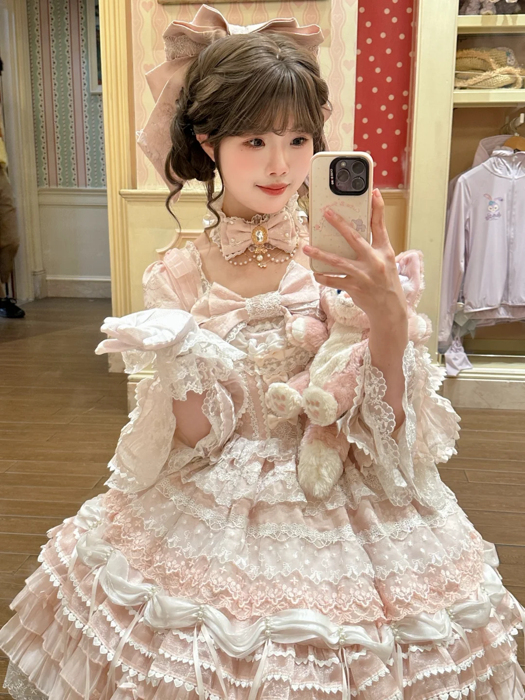 论迪士尼的粉色系lolita 的💯适配度~