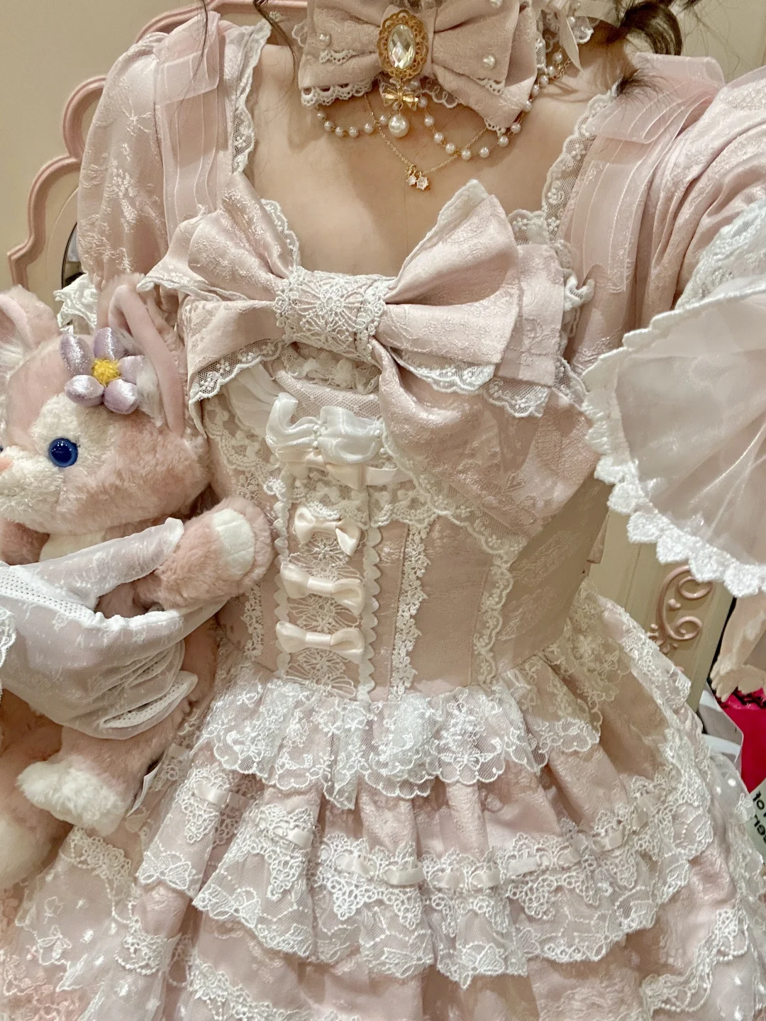 论迪士尼的粉色系lolita 的💯适配度~