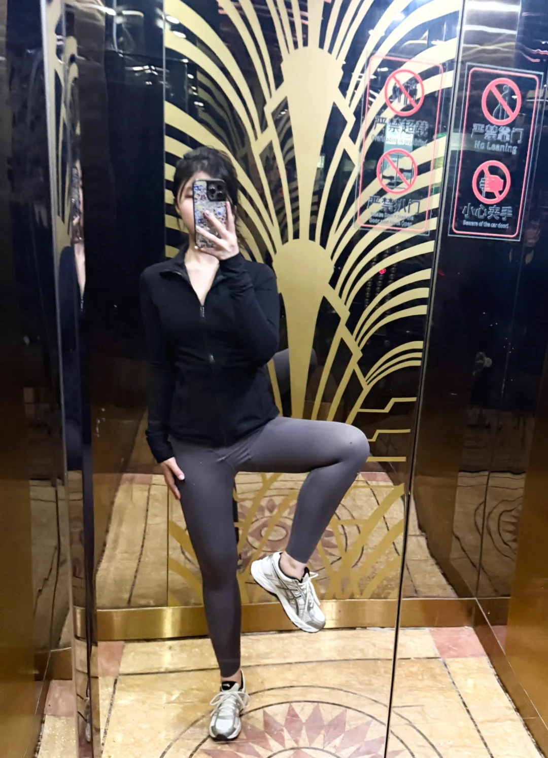 随便买的瑜伽裤没有尴尬线真是感动坏了