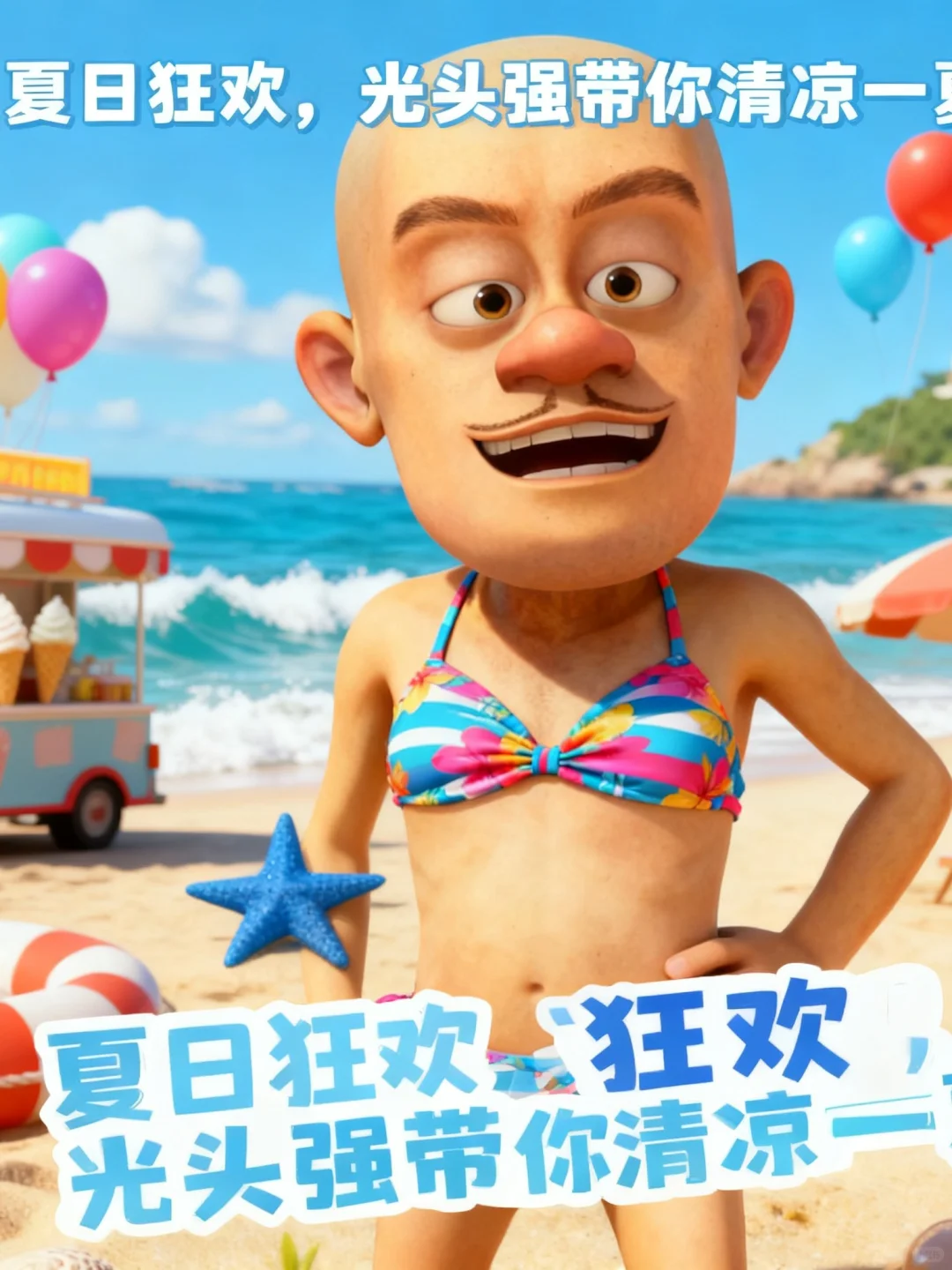 童年男神疯了?!强子夏日辣妹装喷我🌴