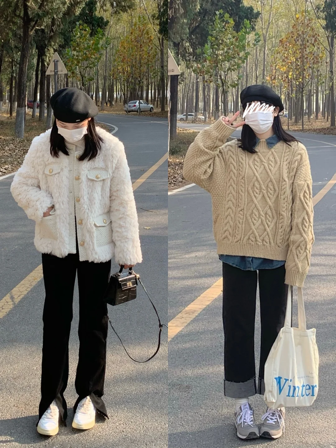 168/120微胖女生|24套秋冬大合集⛄️