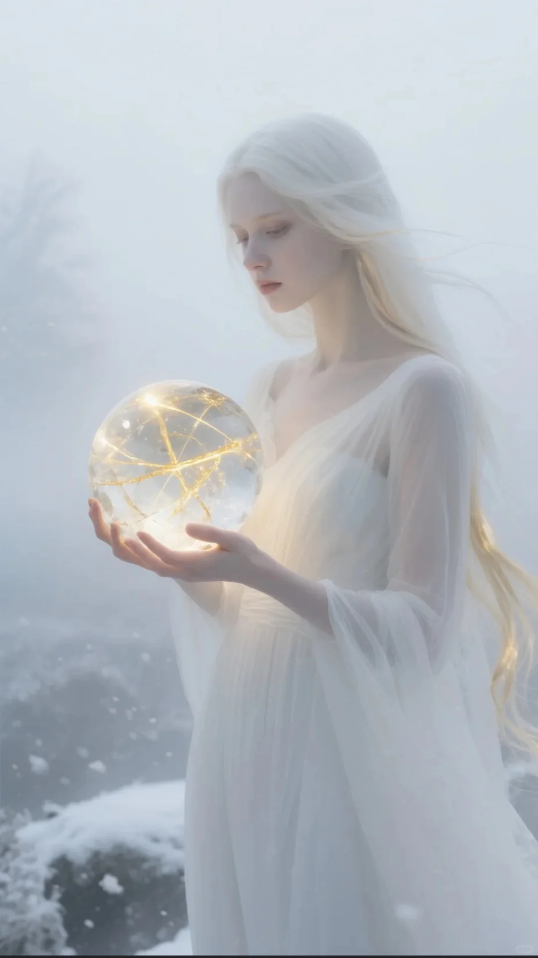 纯洁与魔法的交织,光之女神