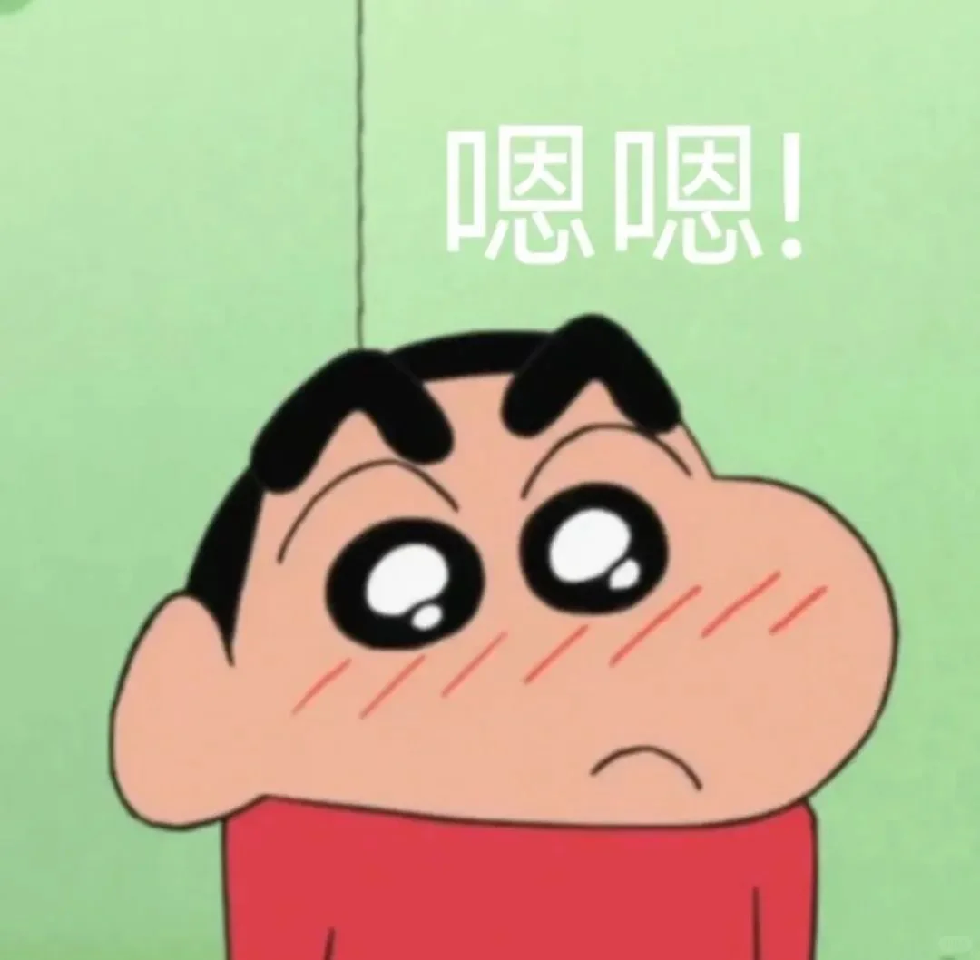 蜡笔小新表情包自拿→_→