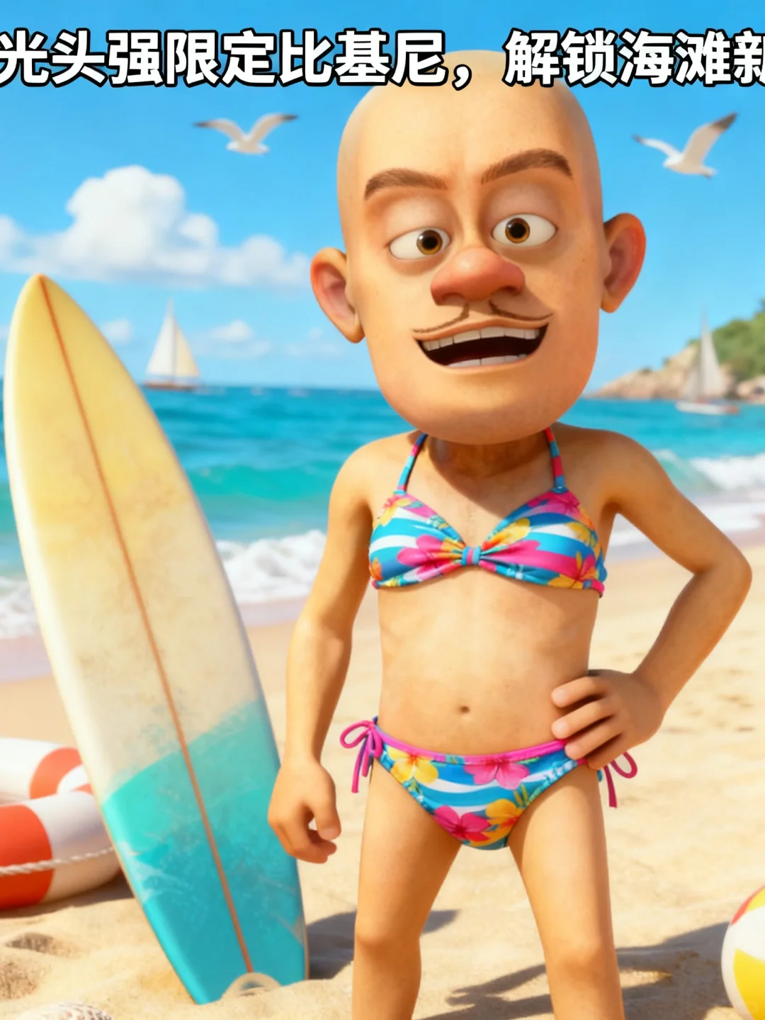 童年男神疯了?!强子夏日辣妹装喷我🌴