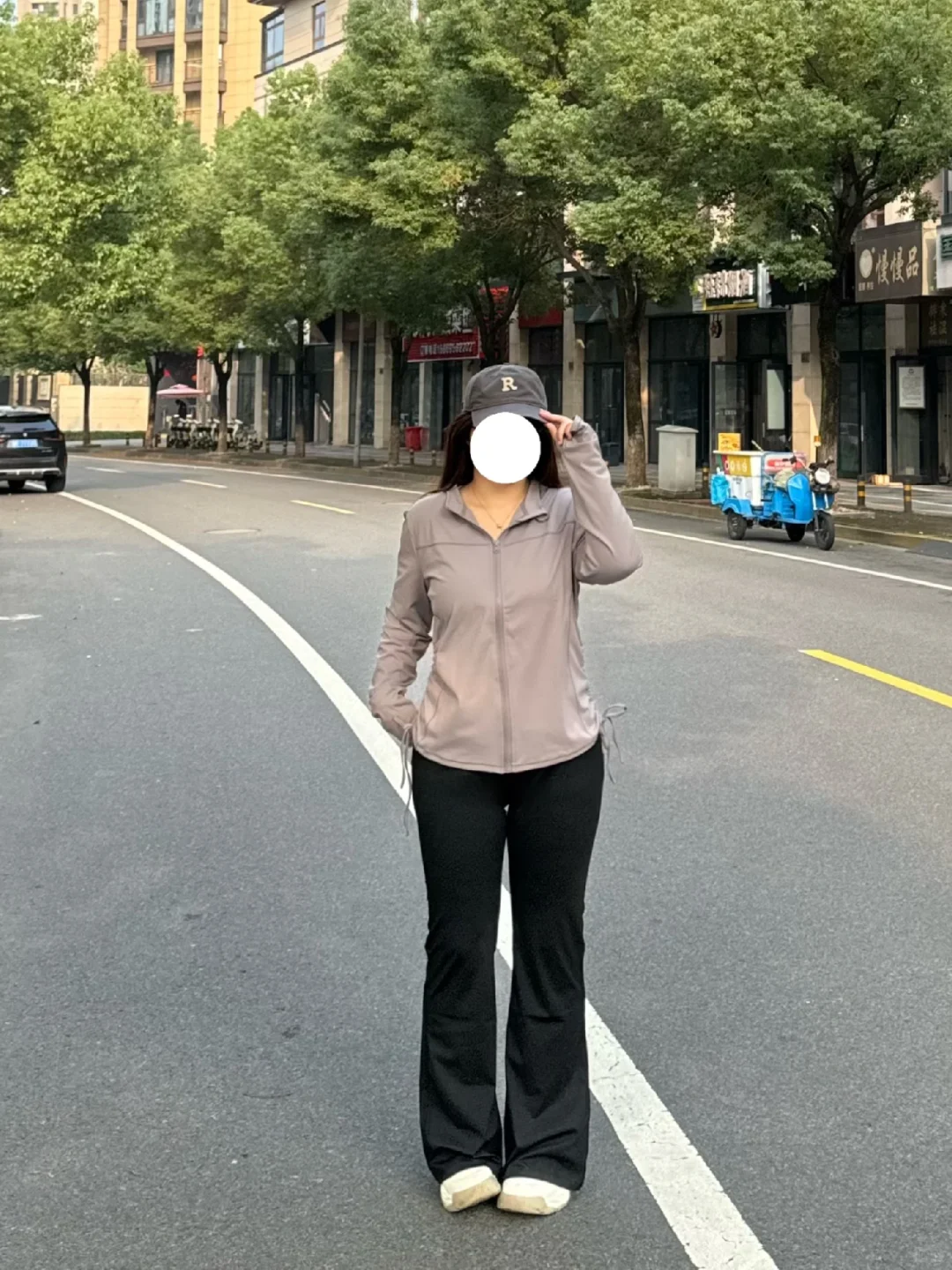 上午穿这套跟crush跑步被夸了!!瘦!!