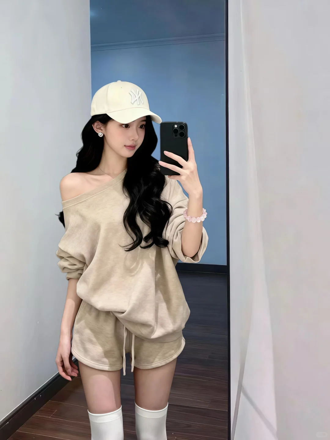 慵懒纯欲风套装 谁穿谁迷糊的早秋小心机
