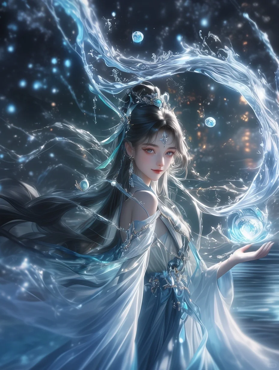 Midjourney作品 I 万水之源