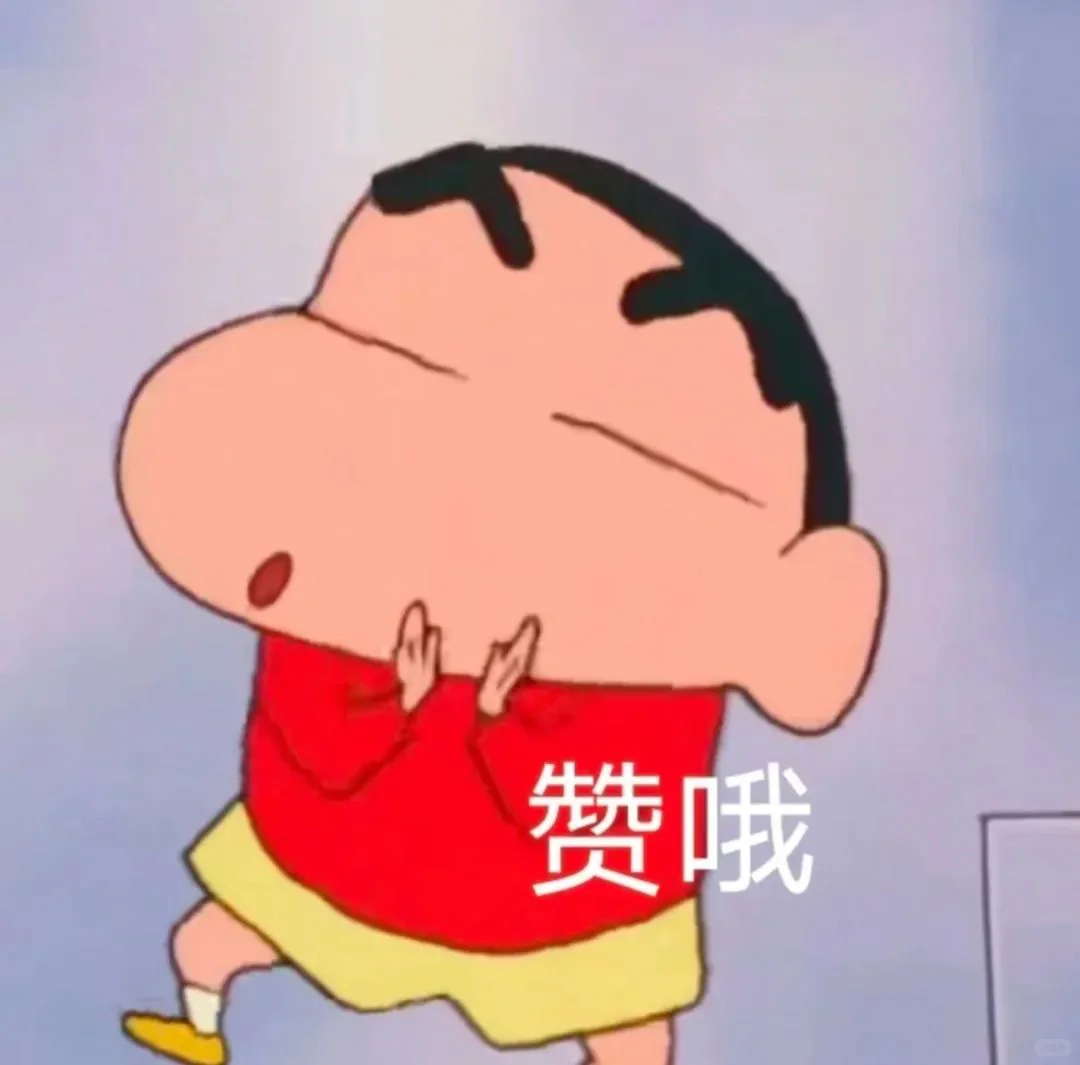 蜡笔小新表情包自拿→_→