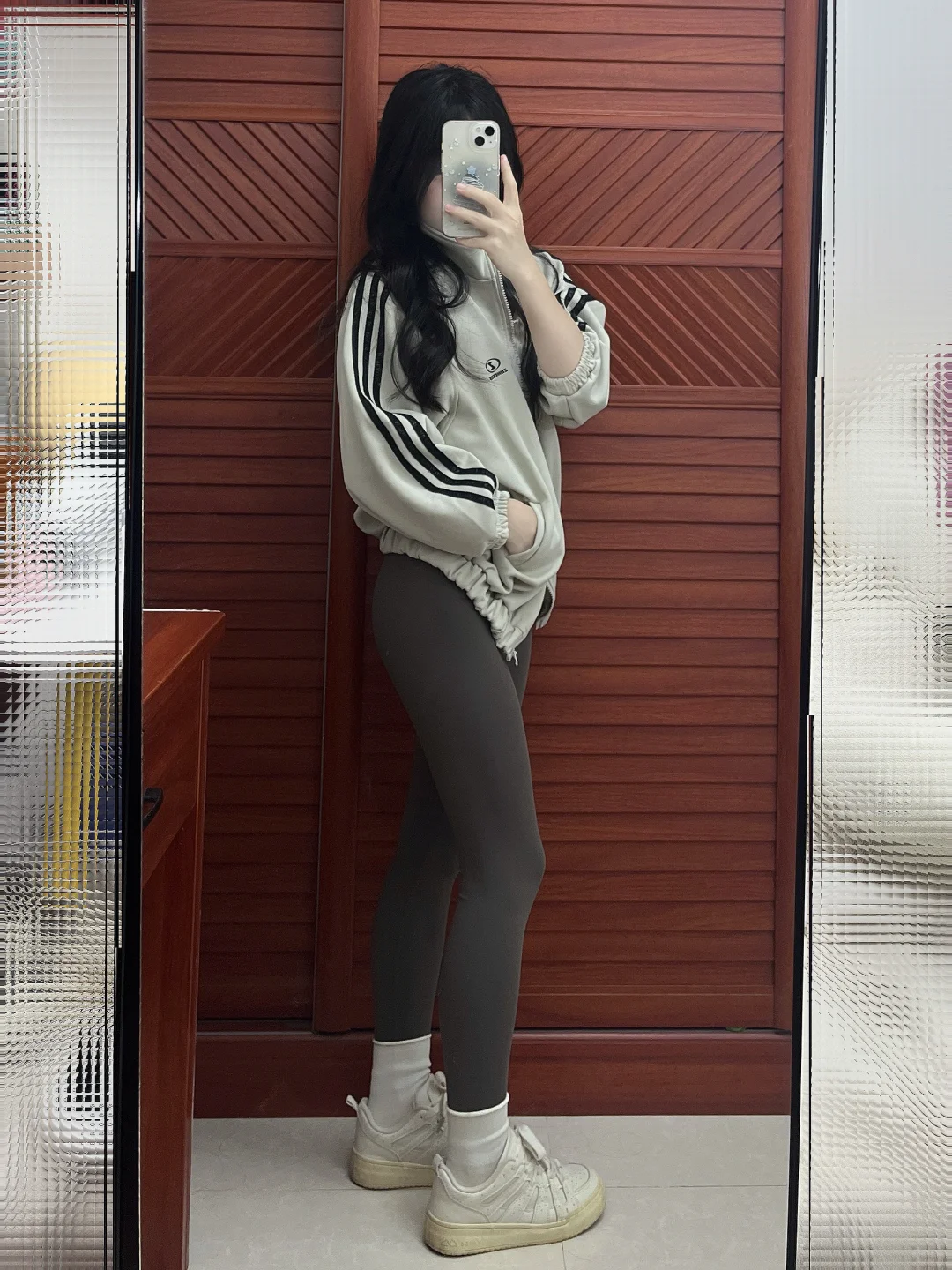 146/74小个子 提臀瑜伽裤溜达休闲穿搭