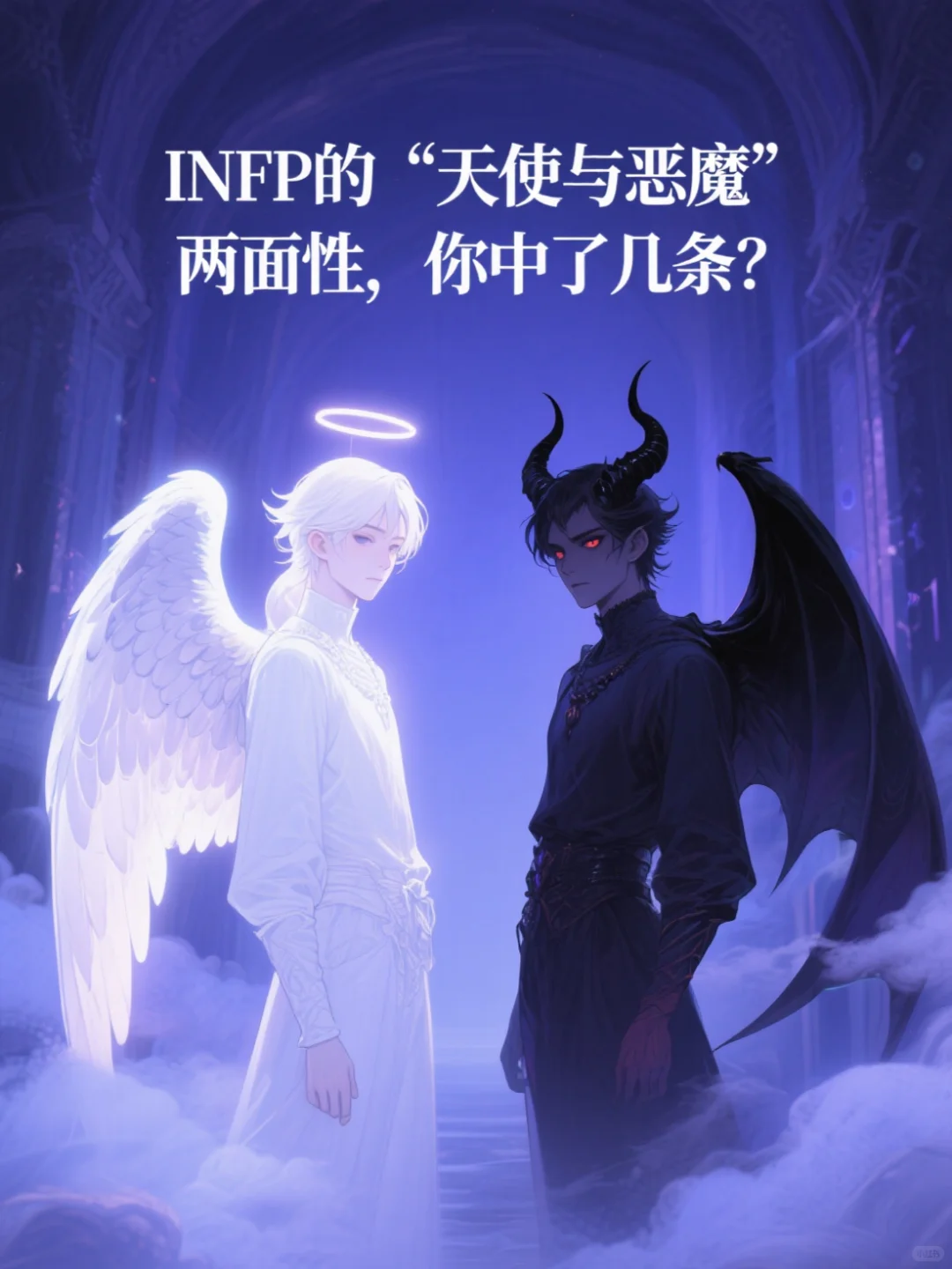 INFP的“天使与恶魔”两面性，你中了几条？